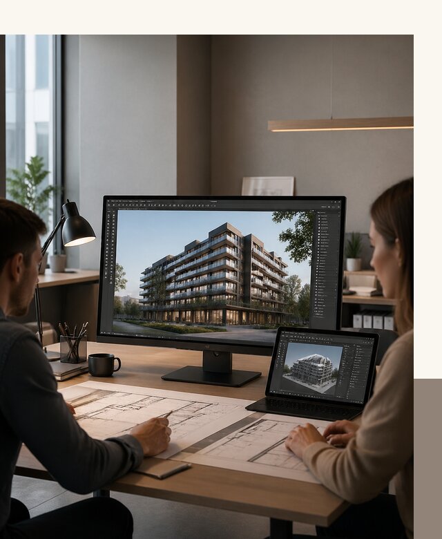 3D визуализация архитектуры и объектов строительства в Карасуке